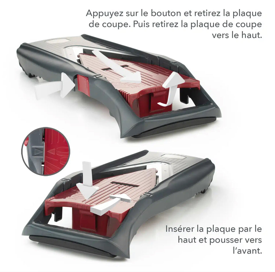 Set Professionnel mandoline Vital Börner + Le saladier avec passoire OFFERT